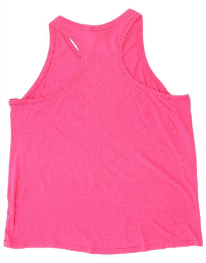 Nike Damen Graphic Vest Top UK 14 Mittelrosa