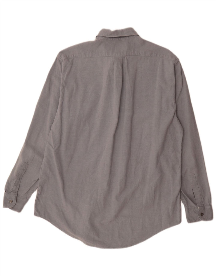 Trussardi Mens Shirt Large Grey Classic