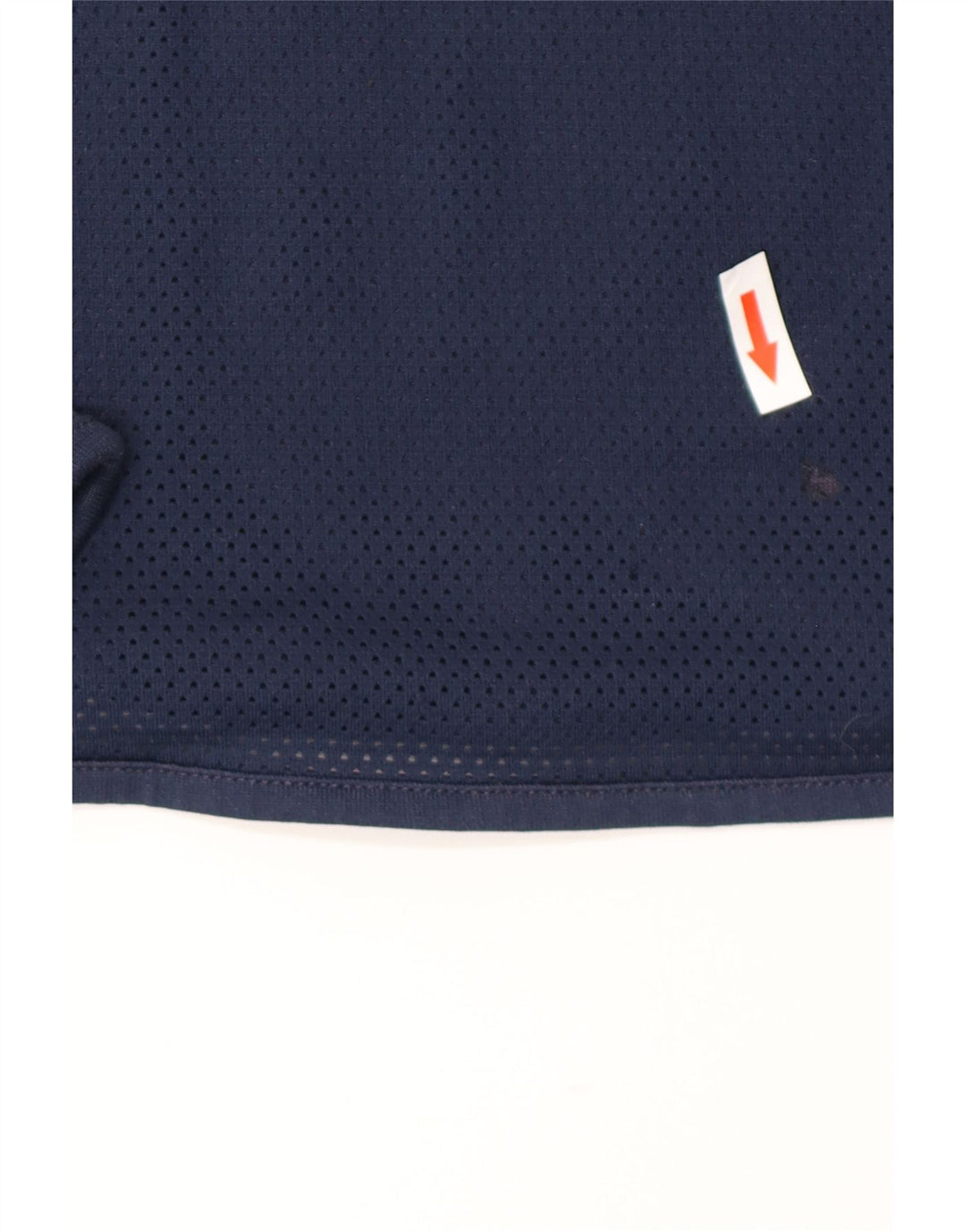 Nike Cor72z Graphic Top da uomo a maniche lunghe piccolo in poliestere blu navy