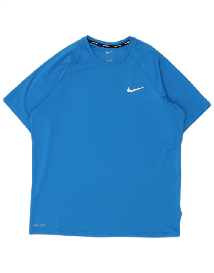 Nike Dri Fit T-Shirt Top Large Blue