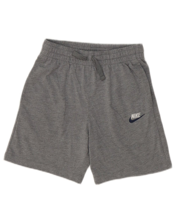 Nike Boys Standard Fit sportsshorts 10-11 år Medium Grå Bomuld