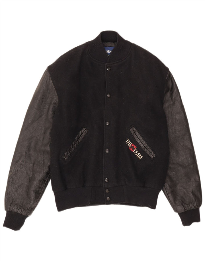 Holloway Chaqueta universitaria para hombre UK 36 Small Black