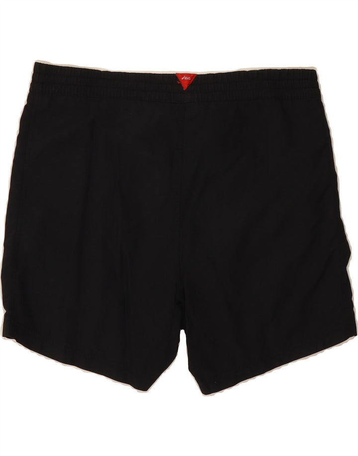 ASICS Mens Sport Shorts Small Black Polyamide Vintage Asics and Second-Hand Asics from Messina Hembry 