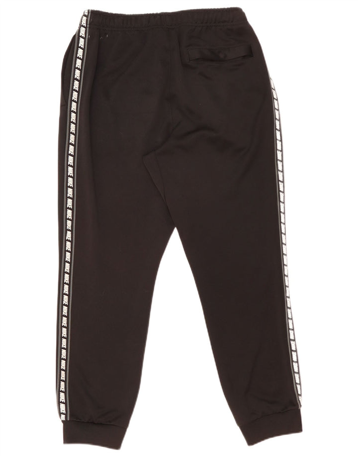 Nike Mens Graphic Tracksuit Trousers Joggers Medium  Black Polyester