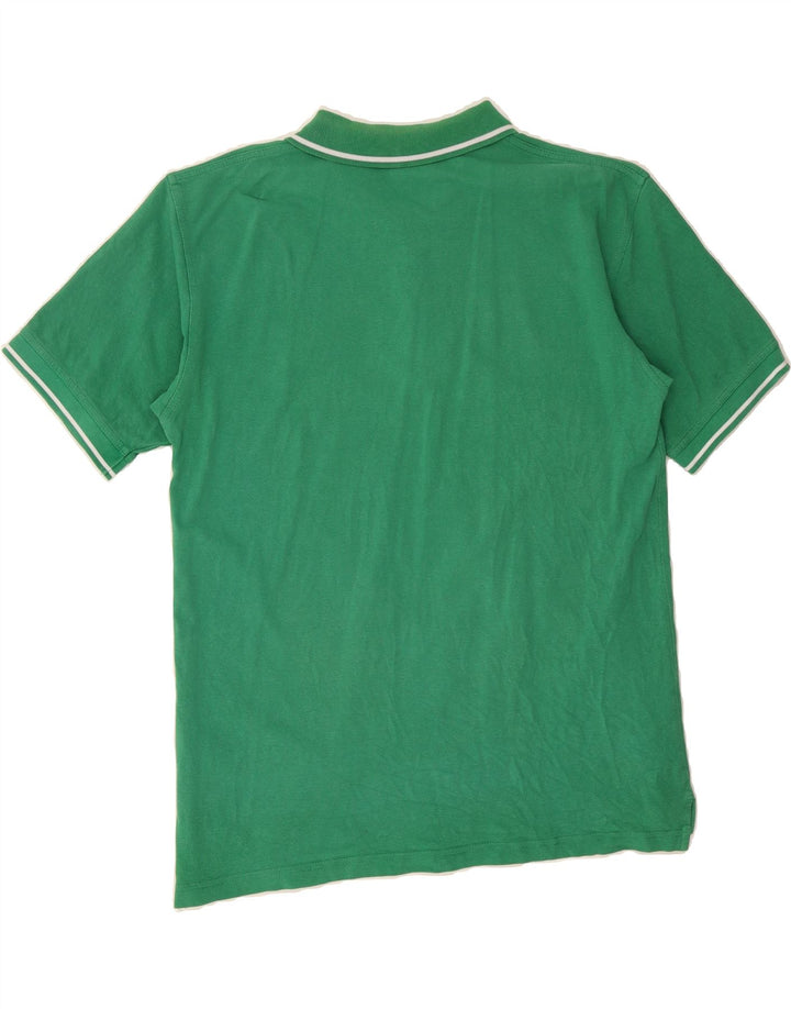FILA Mens Polo Shirt Large Green Cotton Vintage Fila and Second-Hand Fila from Messina Hembry 