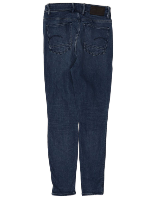 G-Star Womens Skinny Jeans W29 L28 Blue Cotton