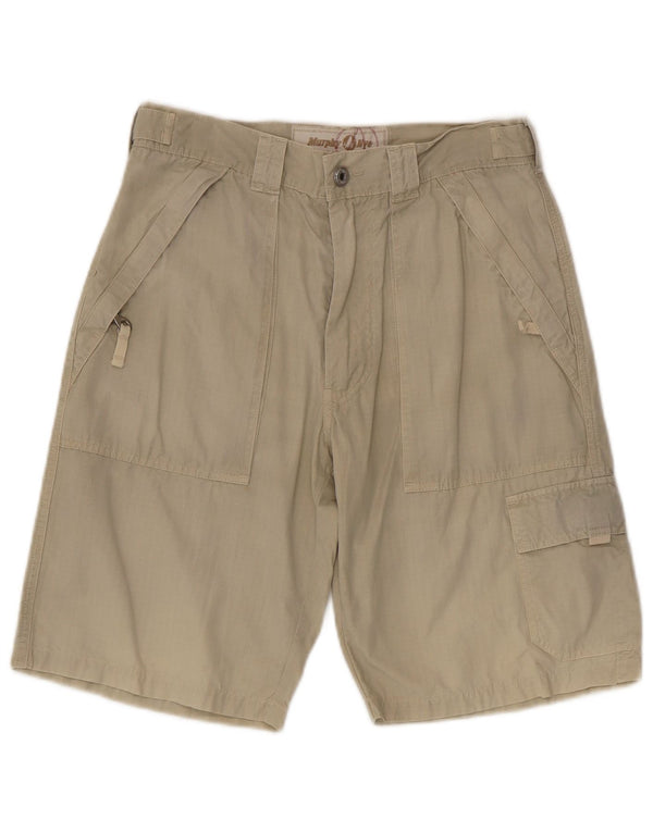 Ανδρικό σορτς Cargo Murphy & Nye W32 Medium Khaki Cotton