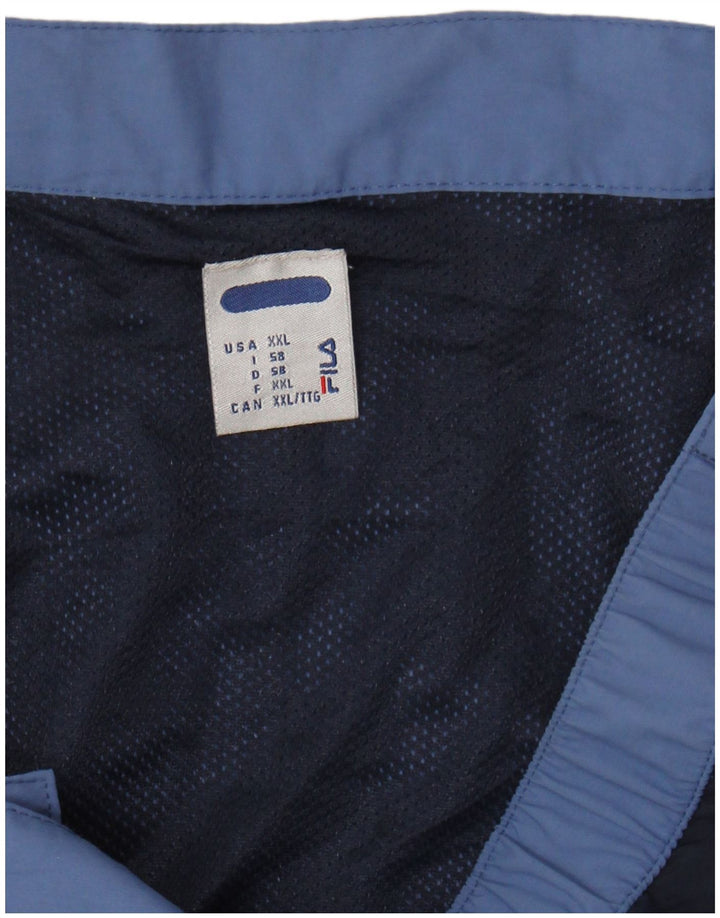 FILA Mens Swimming Shorts 2XL  Blue Colourblock