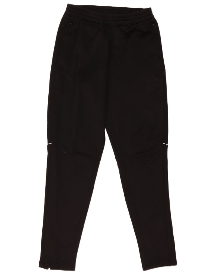 Adidas Mens Aeroready Tracksuit Trousers Small Black Polyester
