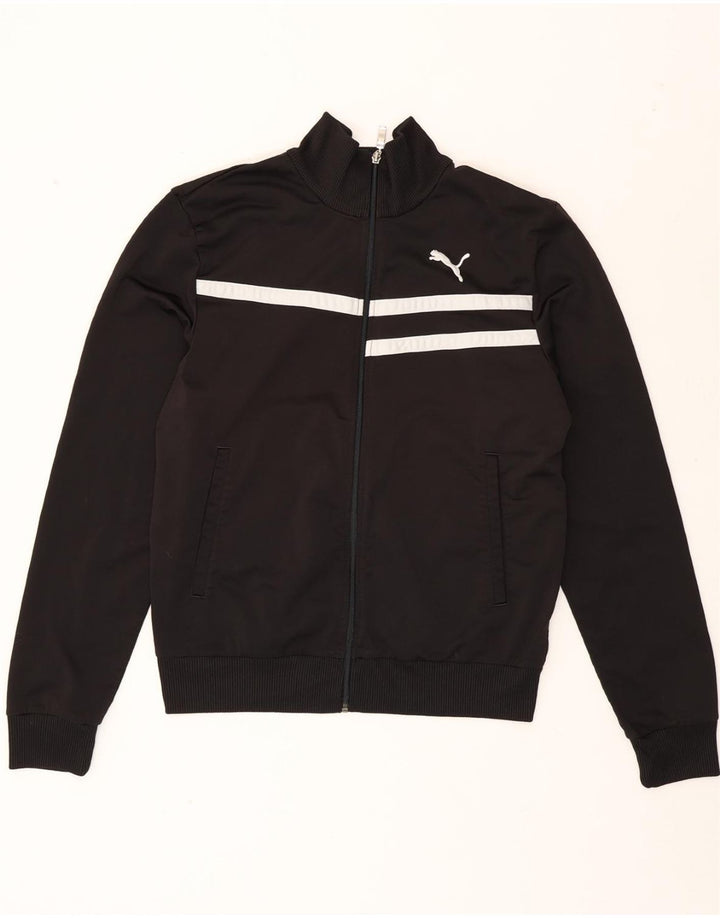 PUMA Mens Tracksuit Top Jacket Large Black Vintage Puma and Second-Hand Puma from Messina Hembry 