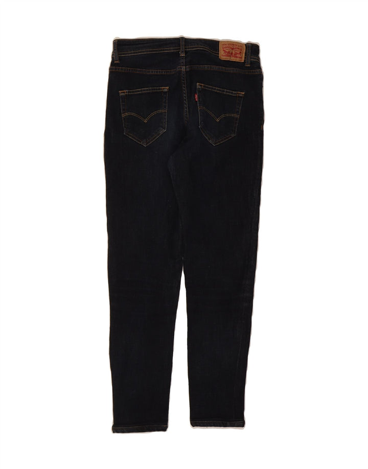 LEVI'S Womens Cropped Jeans W26 L25 Navy Blue Cotton Vintage Levi's and Second-Hand Levi's from Messina Hembry 