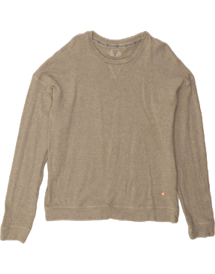 VOLCOM Womens Sweatshirt Jumper UK 18 XL Grey Cotton Vintage Volcom and Second-Hand Volcom from Messina Hembry 
