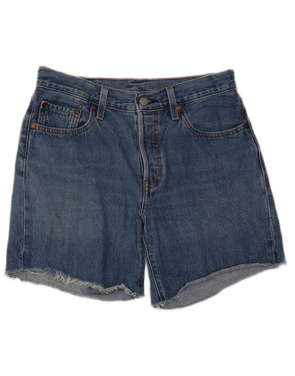 Levi's Womens 501 Denim Shorts W27 Small  Blue Cotton