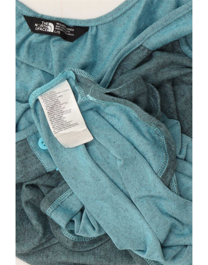 The North Face Débardeur pour femme UK 14 Large Bleu Polyester