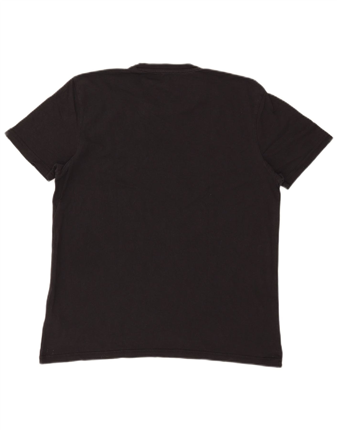 Alpha Industries Mens T-Shirt Top Medium Black Cotton
