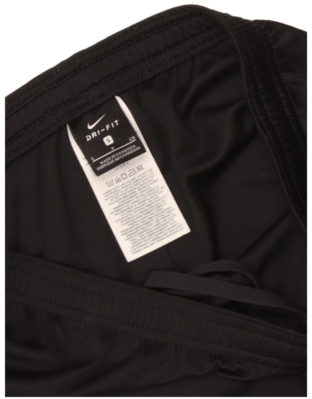 Nike Herre Dri Fit Sportshorts Små sorte polyester