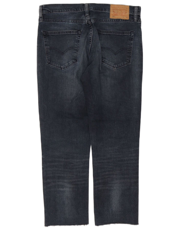 Męskie jeansy Levi's 511 Slim W32 L26 Granatowa bawełna