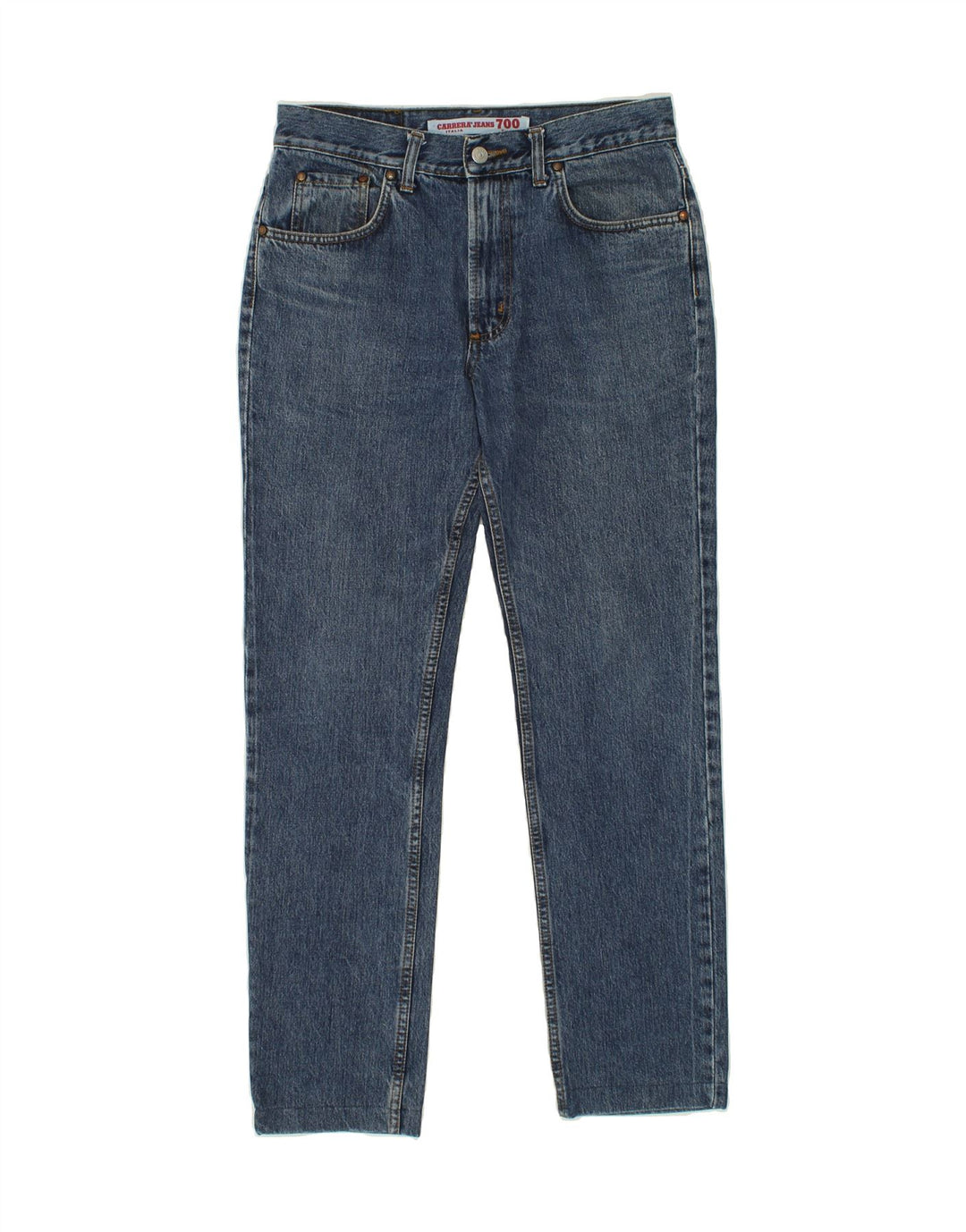 CARRERA Mens 700 Regular Slim Jeans W32 L30 Blue Cotton