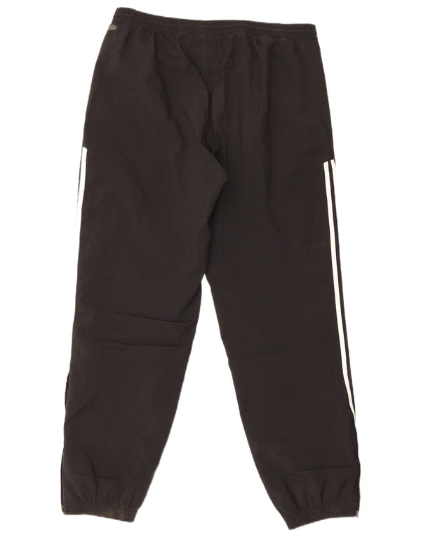 Adidas Pantalon de survêtement pour homme Joggers UK 44/46 Large Noir Polyester