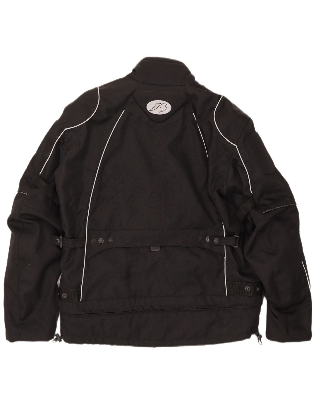 Scotchlite 3M Mens Racer Jacket UK 42 XL Black Polyester