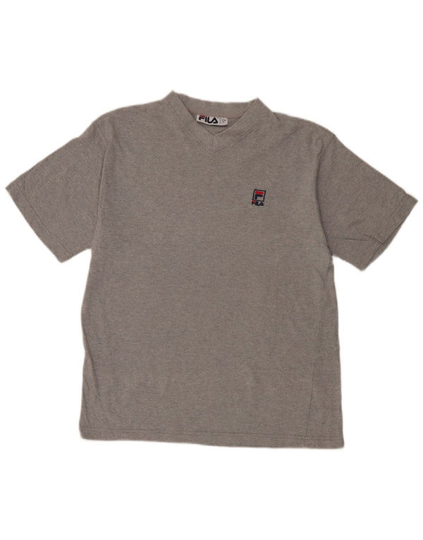 Fila Camiseta para hombre Top IT 46/48 Small Grey Moteado