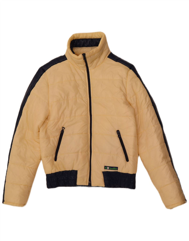 Giacca imbottita da uomo Belfe IT 50 Large Beige Colourblock