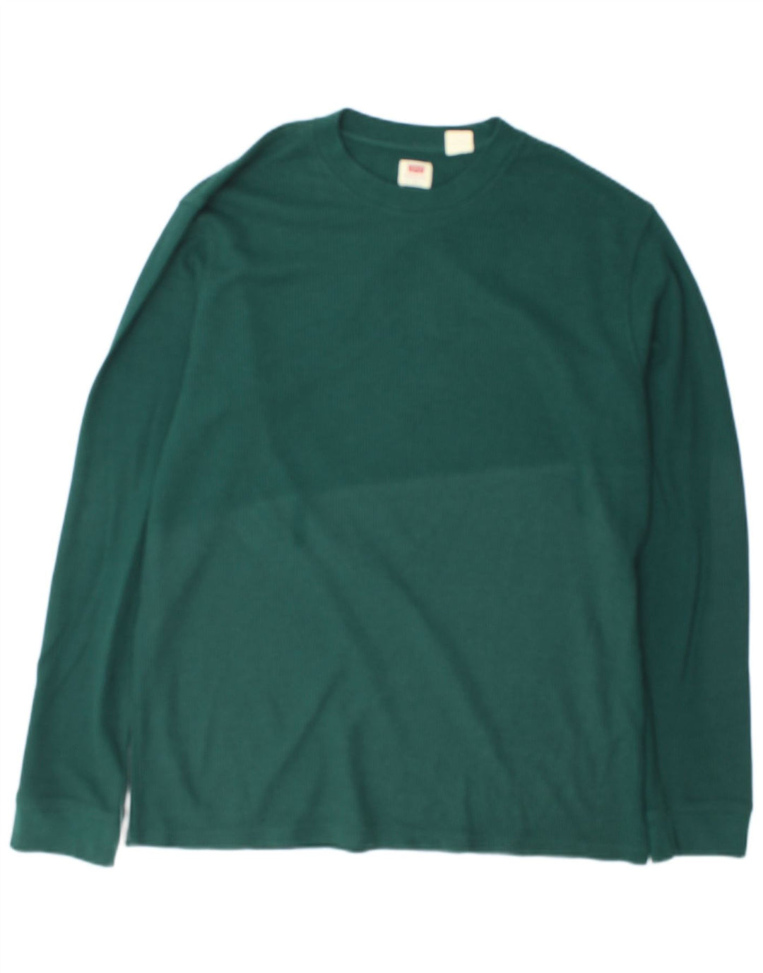 Levi's Mens Standard Top Long Sleeve Large Green Cotton