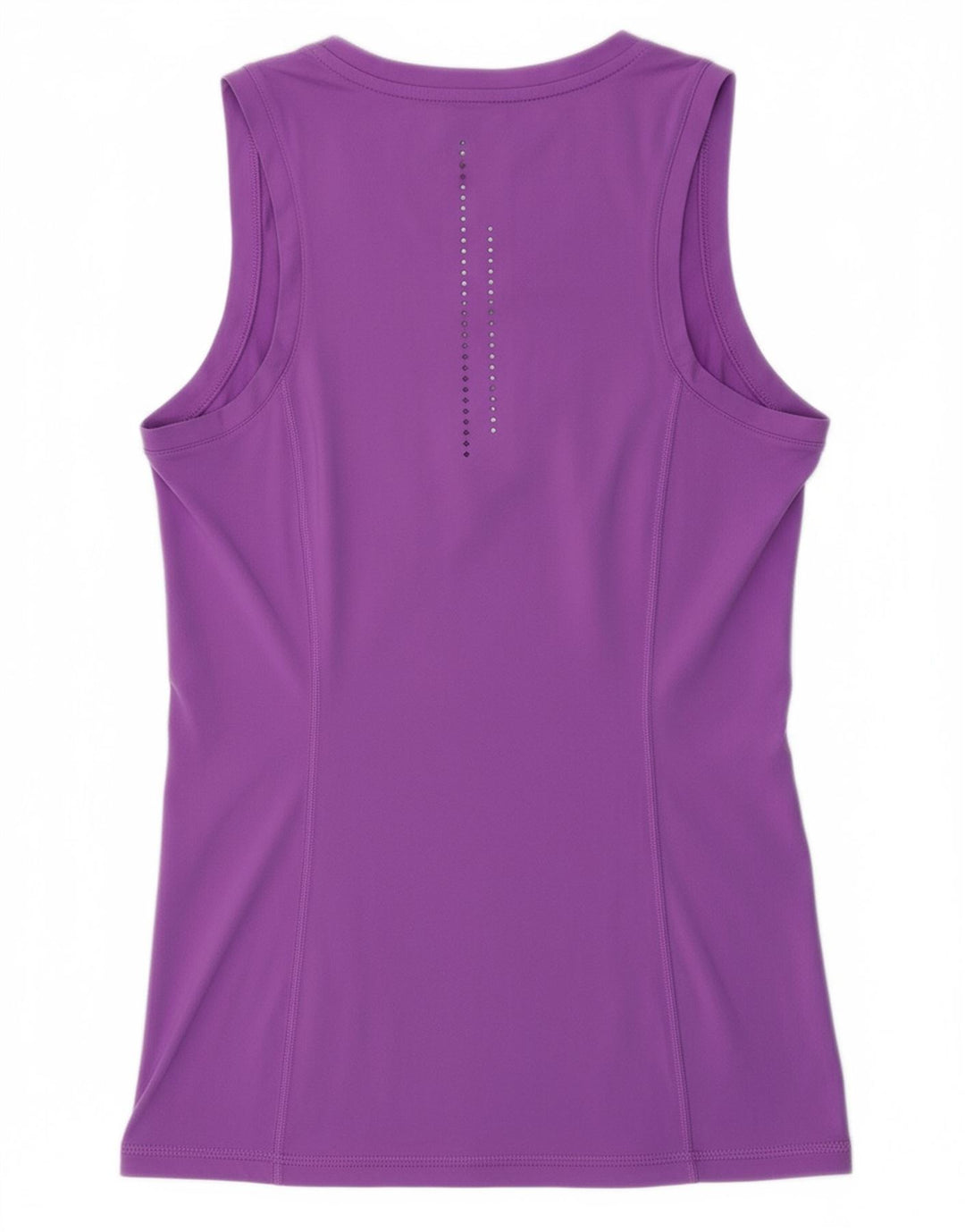 NIKE Womens Graphic Vest Top UK 10 Small Purple Polyester