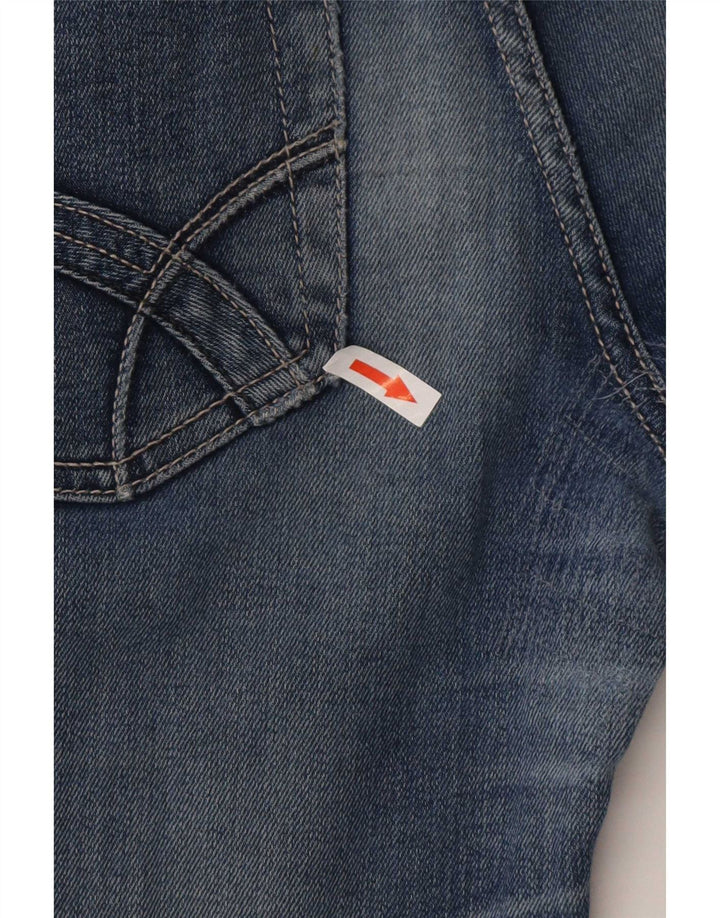 Gas Mens Albert Slim Jeans W32 L34 Blue Cotton