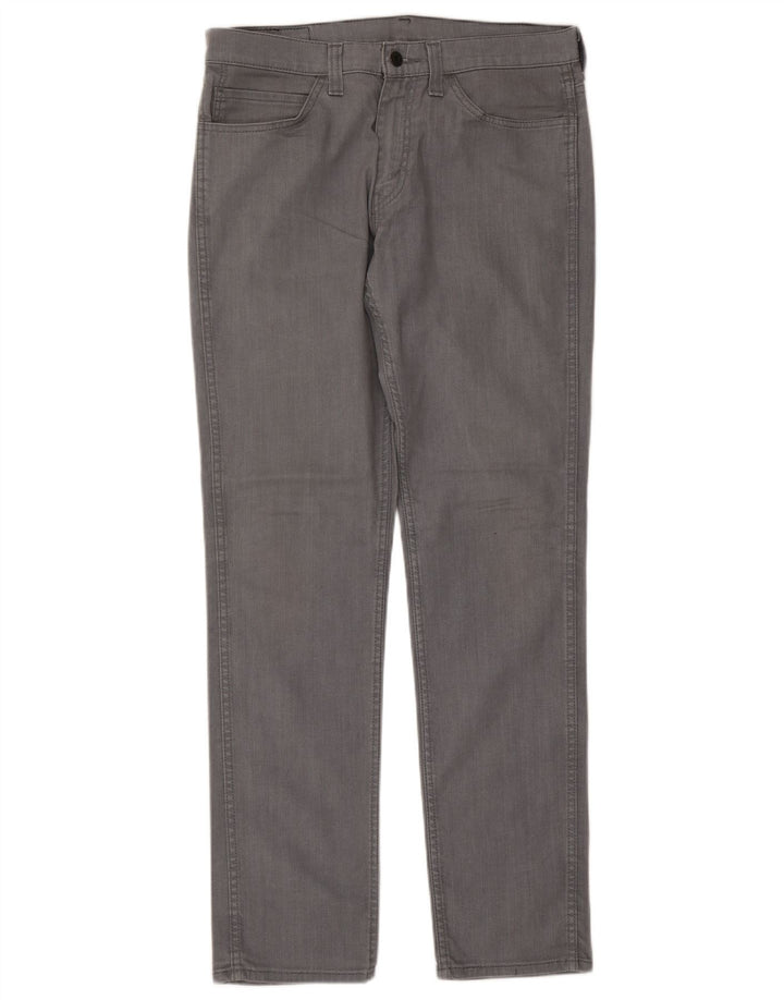 Jeans Levi's Uomo 511 Slim W34 L34 Cotone Grigio