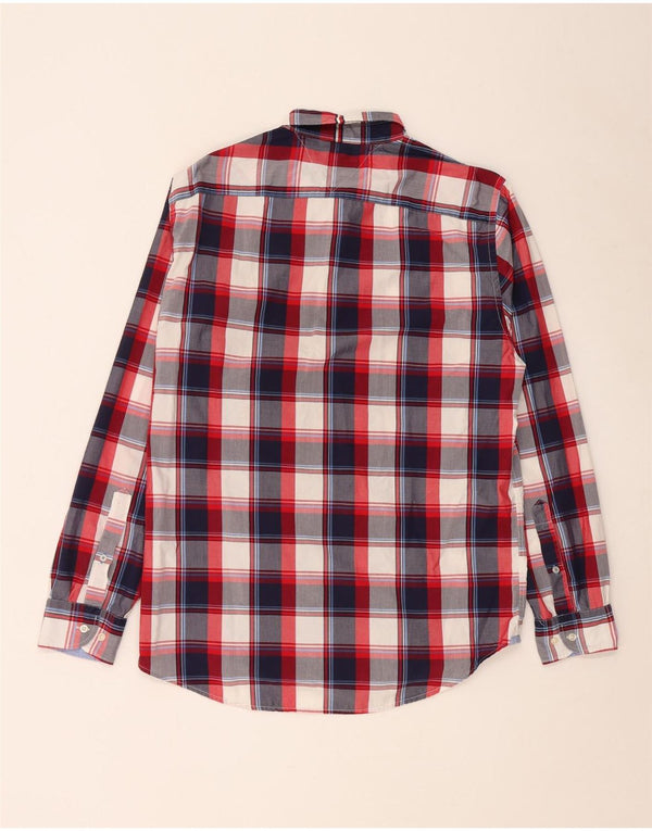 Tommy Hilfiger Mens Regular Fit Shirt Large Multicoloured Check Cotton