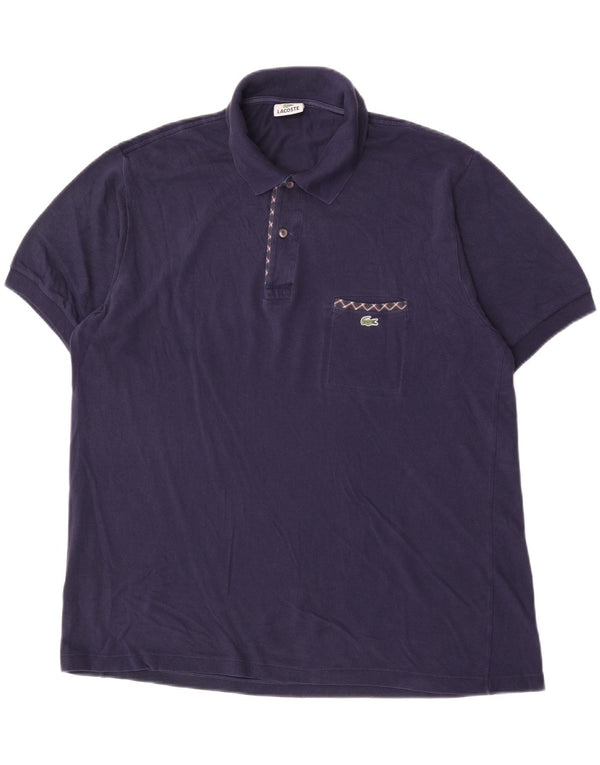 Lacoste férfi pólóing 6-os méretű XL sötétkék pamut