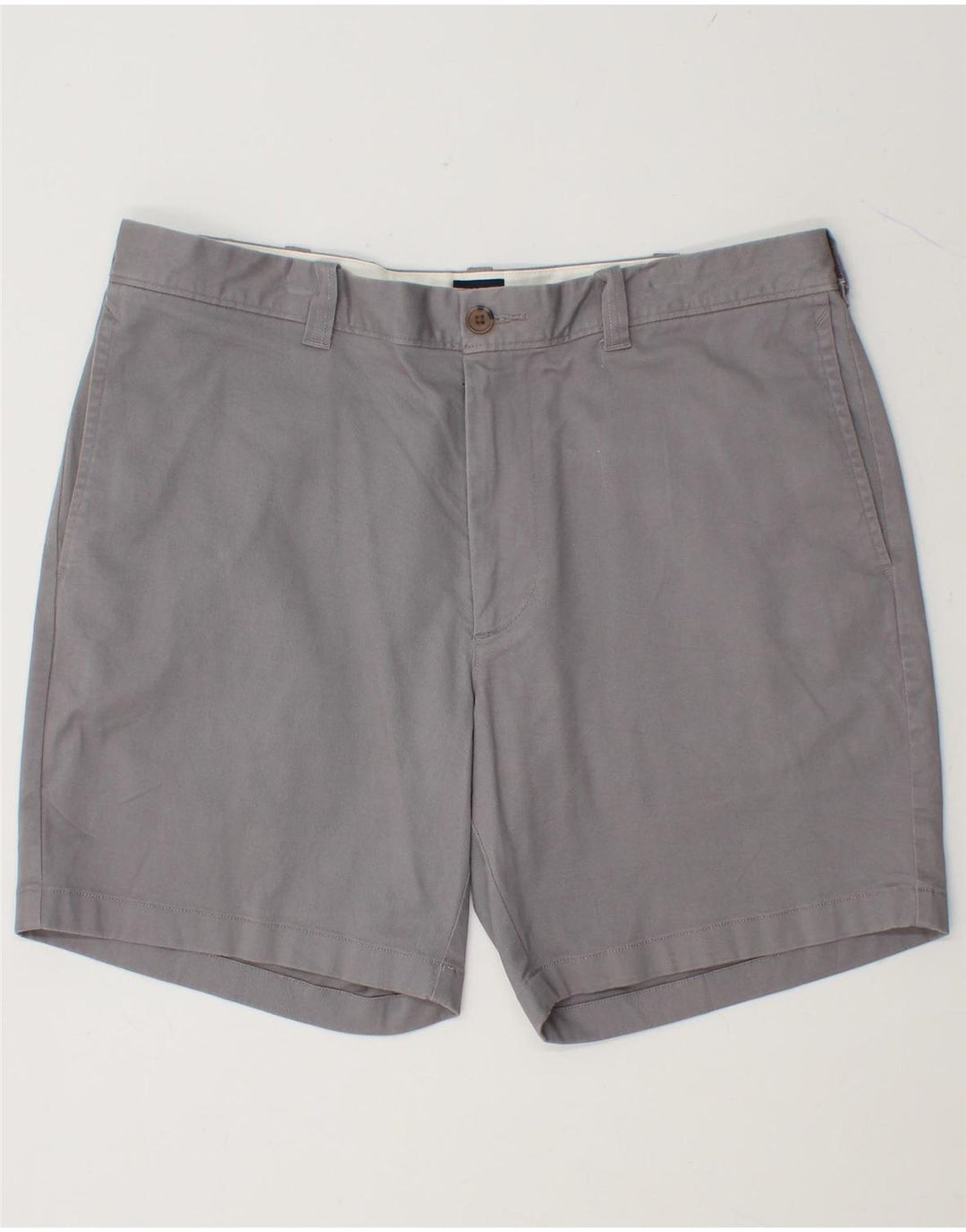 J. CREW Mens Chino Shorts W35 Large Grey Cotton Vintage J. Crew and Second-Hand J. Crew from Messina Hembry 