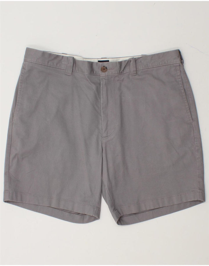 J. CREW Mens Chino Shorts W35 Large Grey Cotton Vintage J. Crew and Second-Hand J. Crew from Messina Hembry 