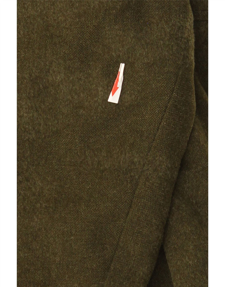 Himalaya Mens De Luxe Overcoat UK 38 Medium Khaki Wool