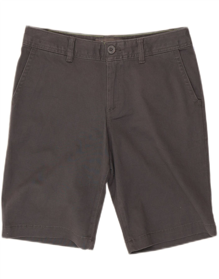 EDDIE BAUER Womens Casual Shorts US 4 Small W30 Grey Cotton Vintage Eddie Bauer and Second-Hand Eddie Bauer from Messina Hembry 