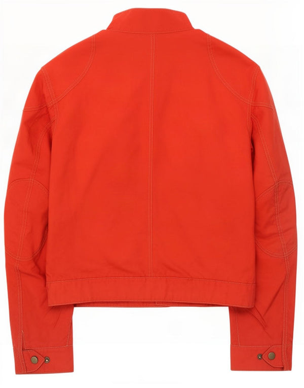 Belstaff Chaqueta motera para hombre UK 40 Large Nylon rojo