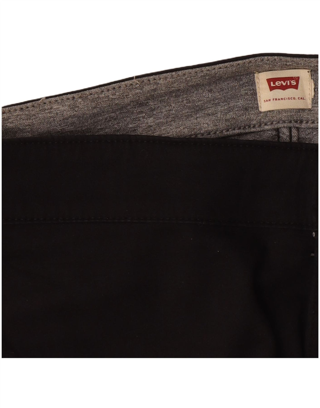 Levi's Womens Slim Casual Trousers W34 L27 Black