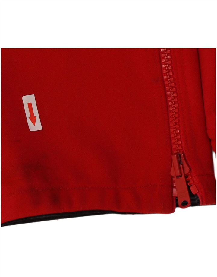 HEAD Womens Dungarees Ski Trousers IT 42 Medium Red Polyamide