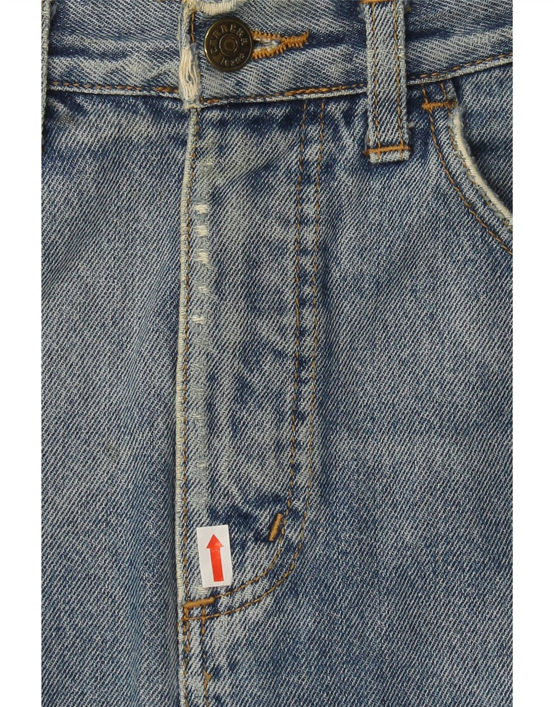 CARRERA Womens Denim Skirt IT 44 Medium W28  Blue Cotton Vintage Carrera and Second-Hand Carrera from Messina Hembry 