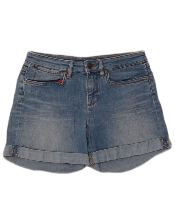 Tommy Hilfiger Womens Denim Shorts W28 Medium Blue Cotton