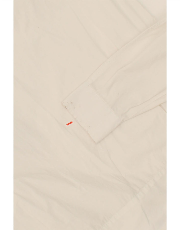 SERGIO TACCHINI Mens Milano Shirt XL White Cotton Vintage Sergio Tacchini and Second-Hand Sergio Tacchini from Messina Hembry 