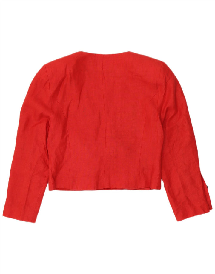 ARMANDO CALO Cami Top pentru femei IT 46 Large Red Flax