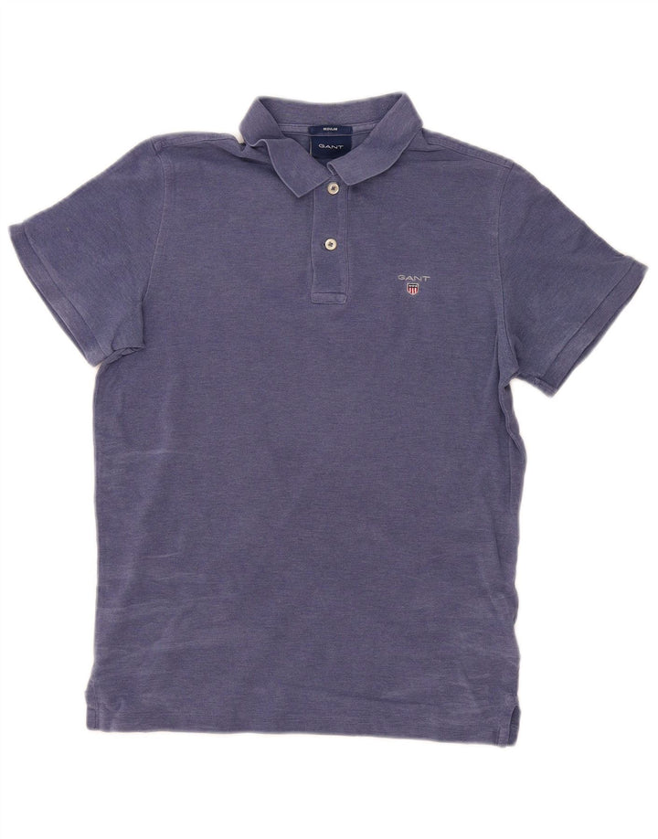 Polo Gant da uomo vestibilità regolare piccola blu