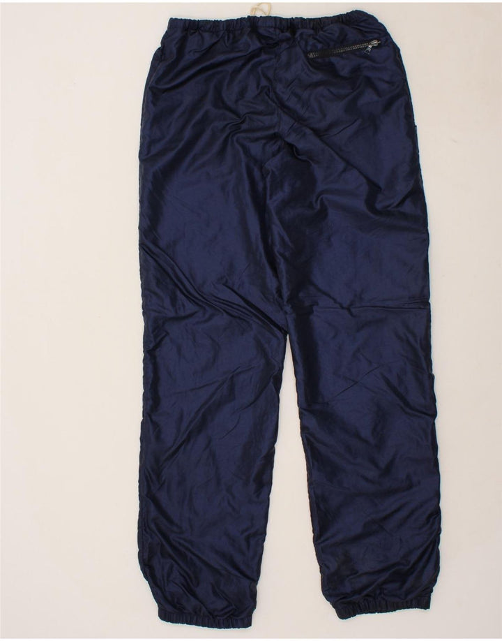 ELLESSE Mens Tracksuit Trousers Joggers IT 48 Medium Navy Blue Nylon Vintage Ellesse and Second-Hand Ellesse from Messina Hembry 
