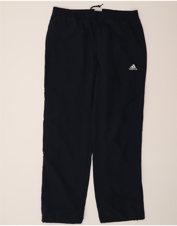 Adidas Mens Full Tracksuit UK 42/44 Large  Navy Blue Polyester