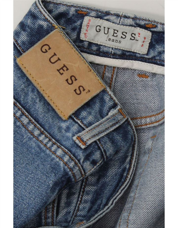 GUESS Womens Straight Jeans W30 L29 Blue Cotton Vintage Guess and Second-Hand Guess from Messina Hembry 
