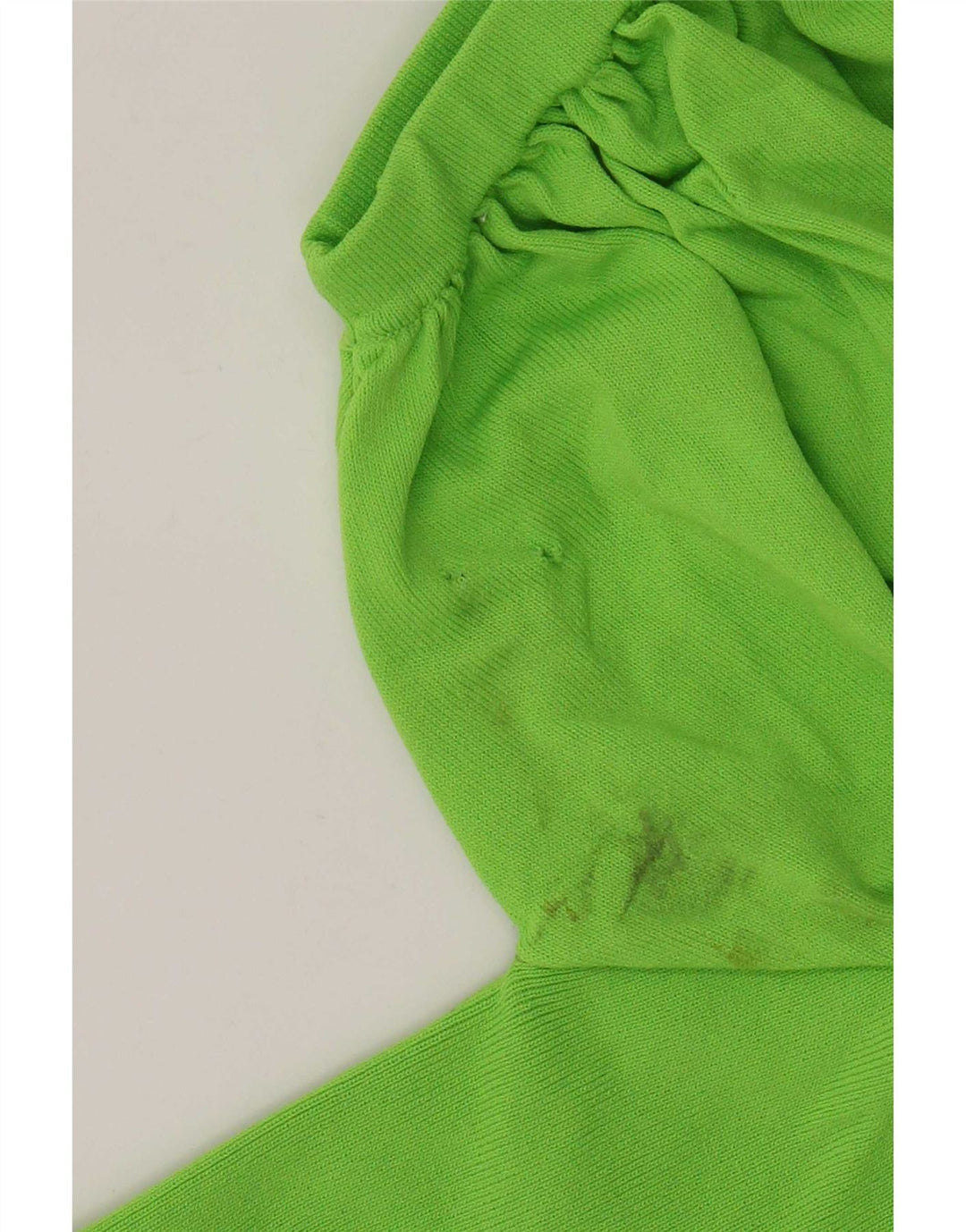 Top corto da donna con spalle scoperte Zara UK 12 Viscosa verde medio