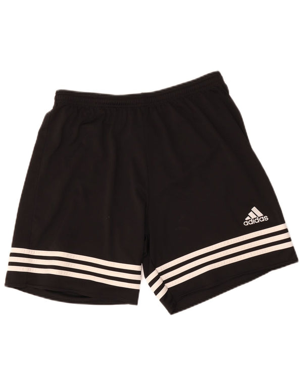 Adidas Boys Climalite Sportshorts 13-14 år Medium Sort Polyester