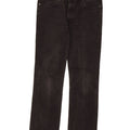 LEE Womens Straight Jeans W29 L28 Black Cotton